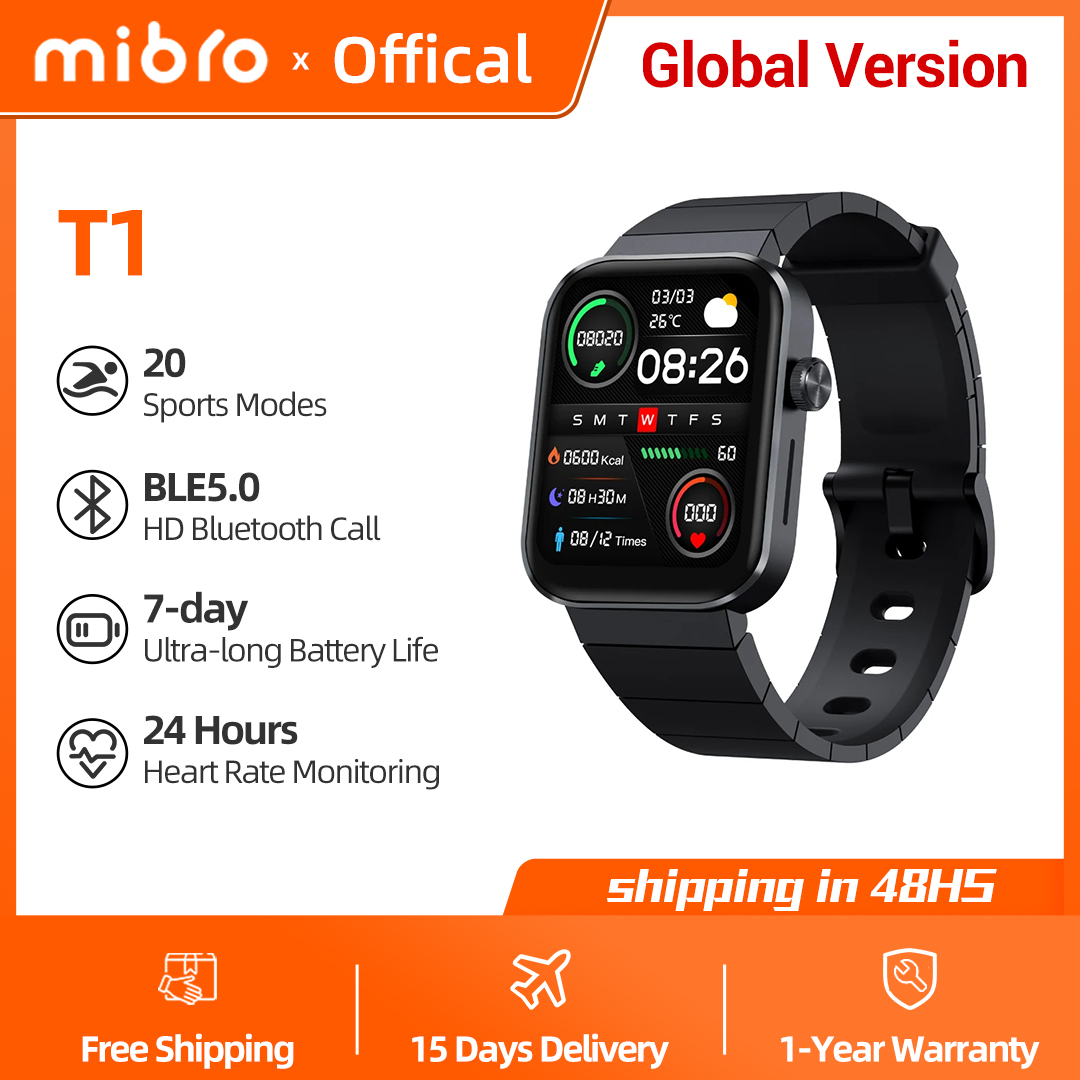 Smartwatch Watches Price - Mibro Watch T1 Global Version 1.6Inch