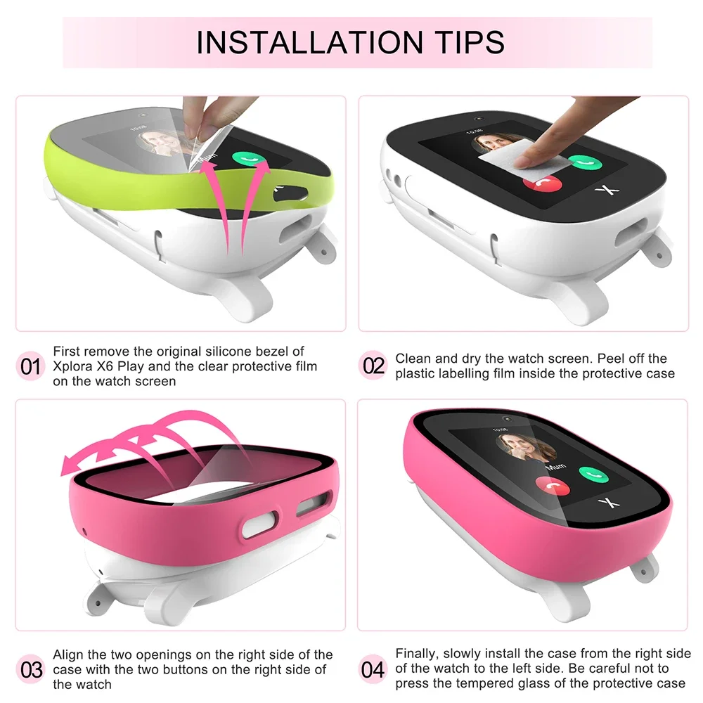 Case for Xploar X6 Play Kids S - Smartwatch Watches For Kids 评论和价格