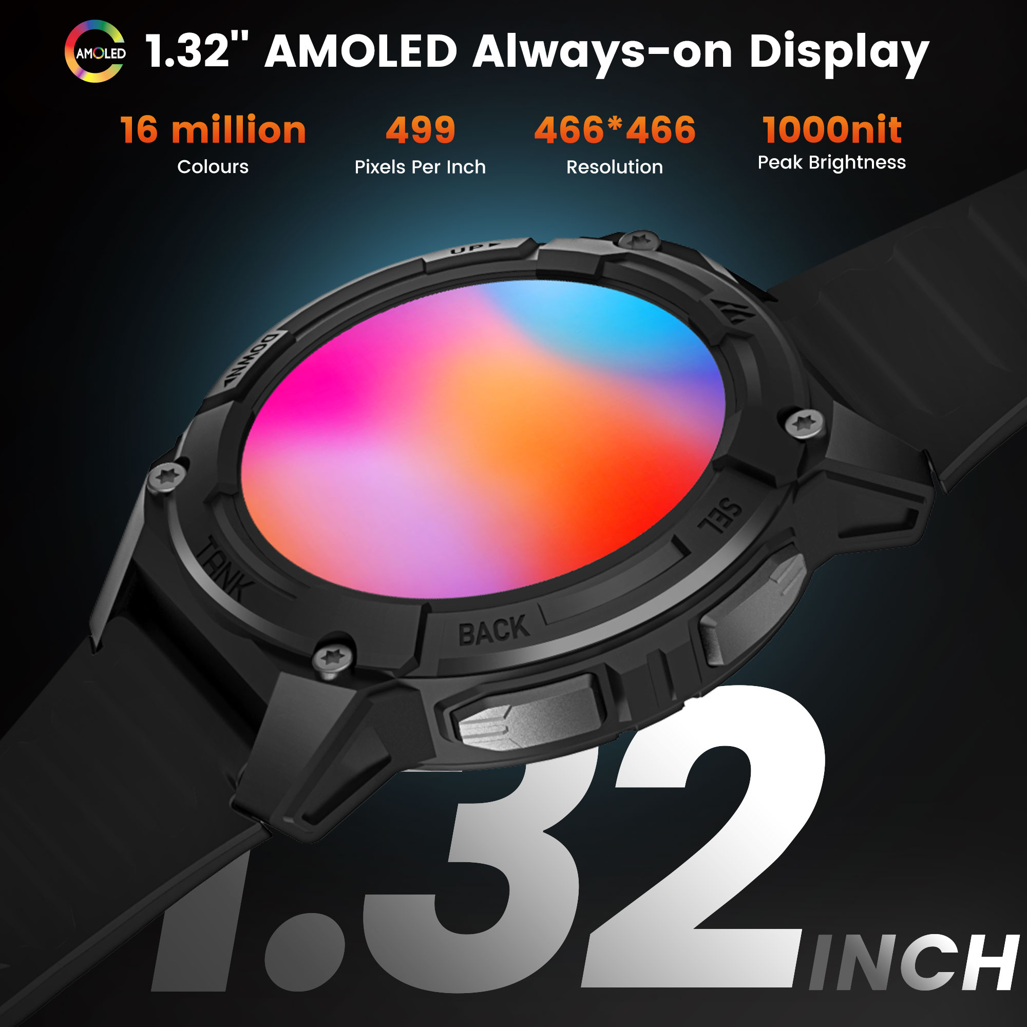 KOSPET TANK S2 GPS Smart Watch - Smartwatch Watches For Women With Gps 评论和价格