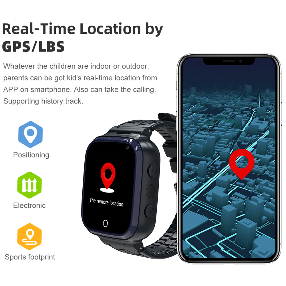 New Kids Smart Watch GPS Track - Smartwatch Watches For Kids With Gps 评论和价格