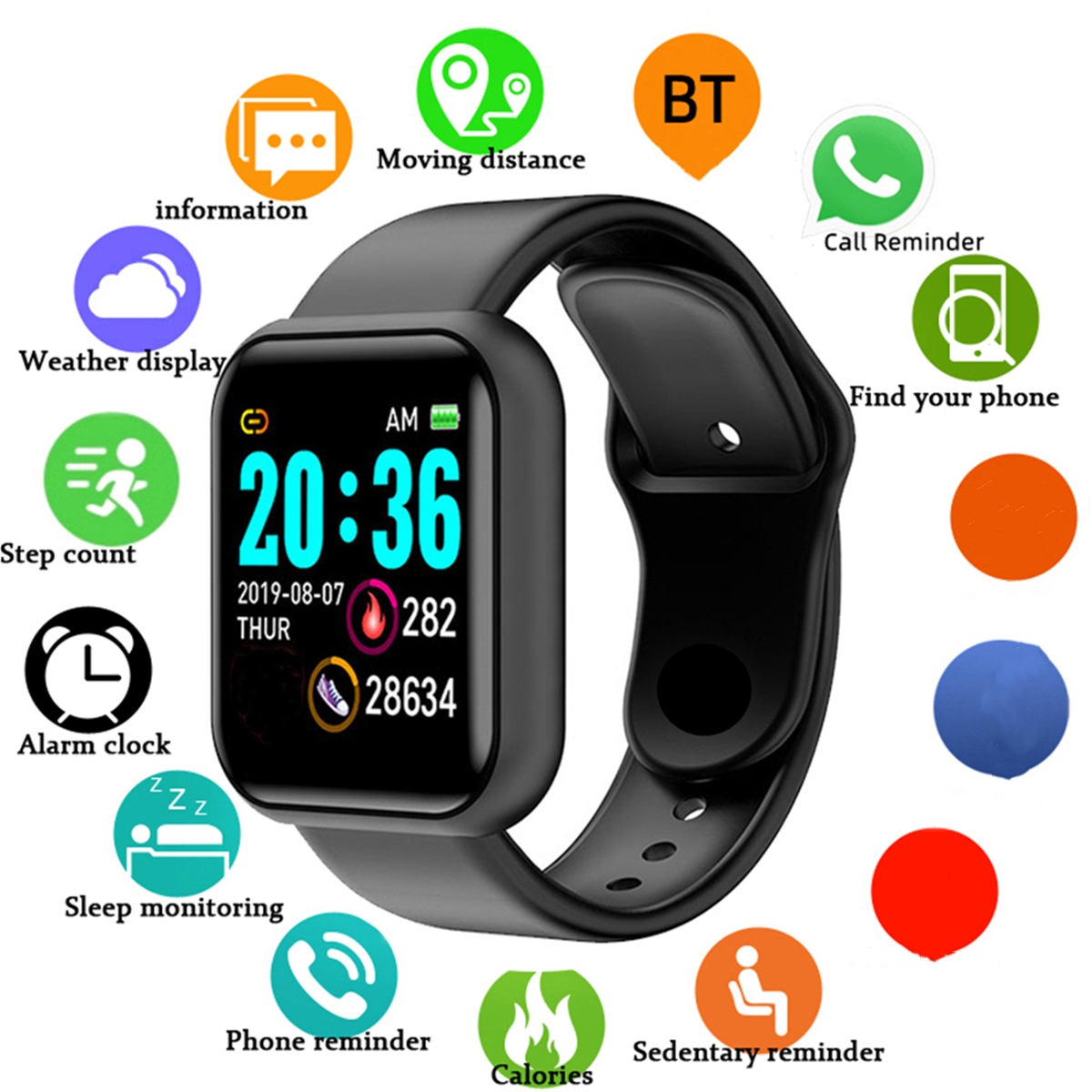 Men Smart Watches Color Screen - Smartwatch Watches For Girls 评论和价格