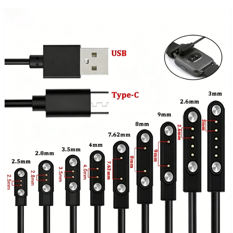 1PCS 2Pin 4Pin For Smartwatch  - Smartwatch Watches For Kids 评论和价格