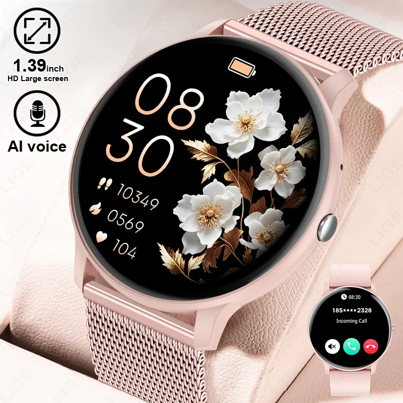 LIGE Bluetooth Call Smart Watc - Watches Ladies Smartwatch 评论和价格