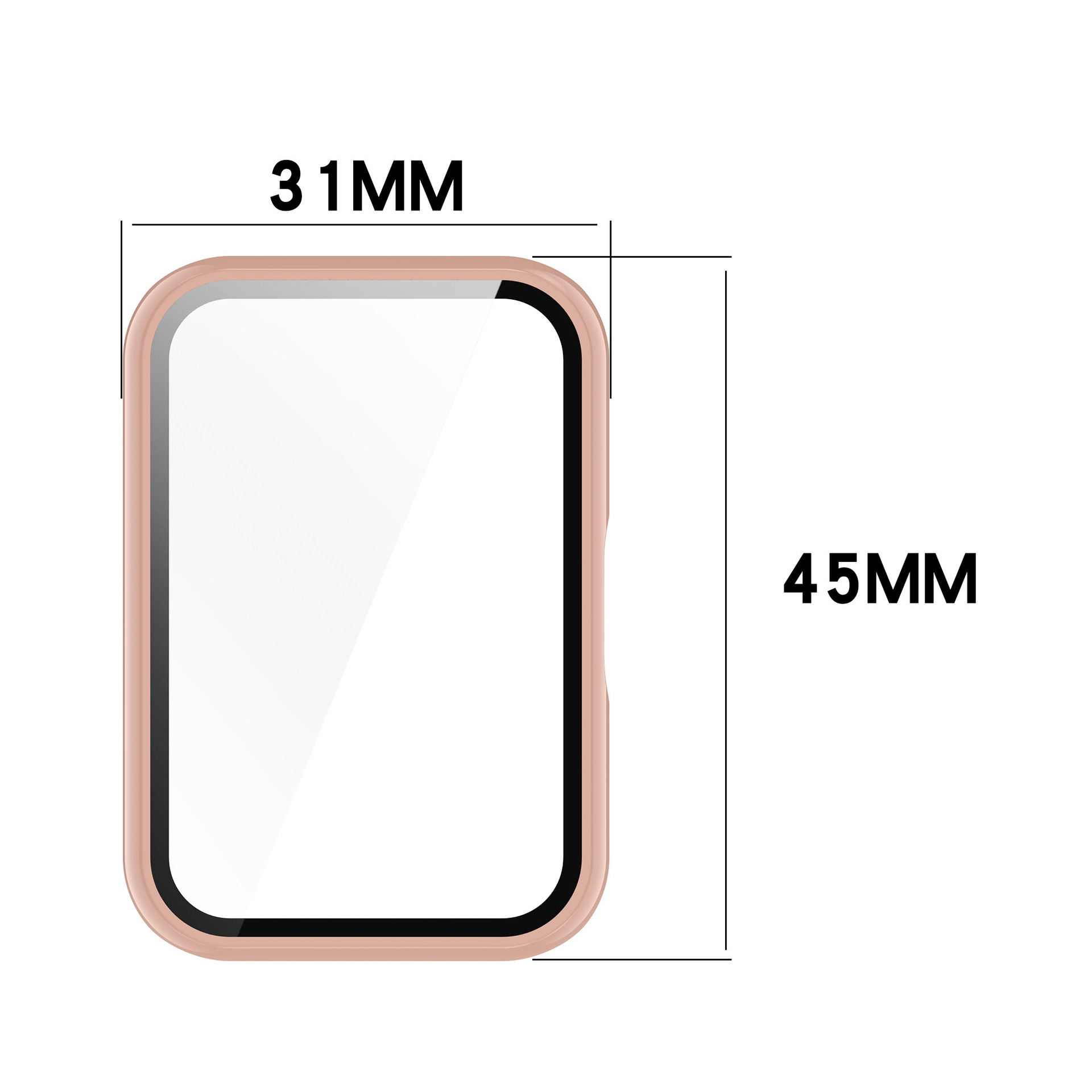 Glass+Case For Samsung Galaxy  - Smartwatch Watches For Girls 评论和价格