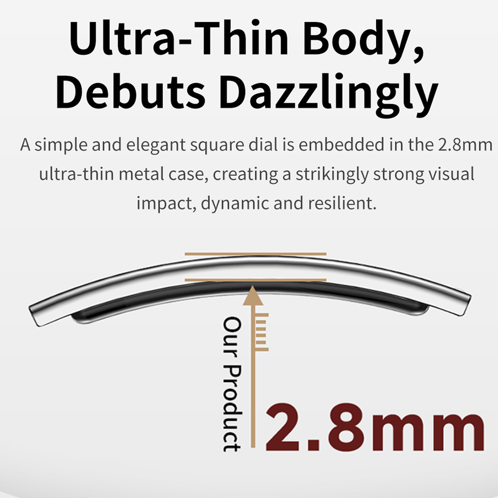 Ultra-Thin Smart Bracelet Wome - Watches Ladies Smartwatch 评论和价格