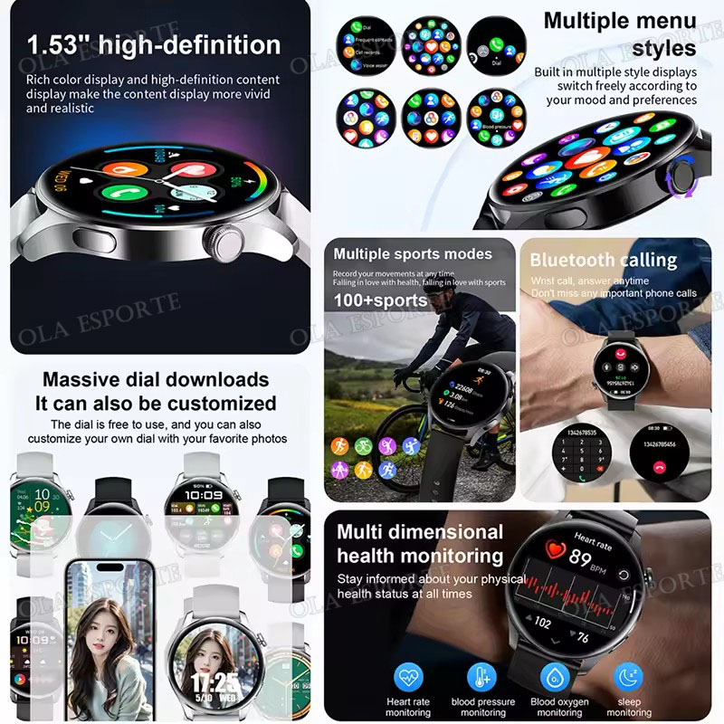 New SmartWatch for Men Women B - Smartwatch Watches For Women With Gps 评论和价格