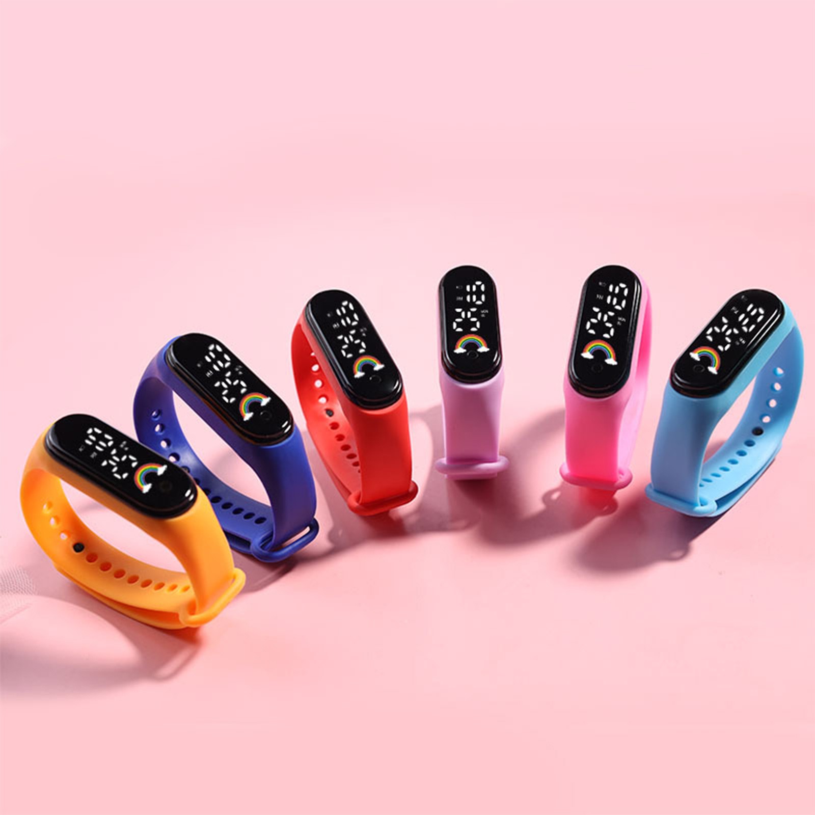 Multicolor Children Smart Watc - Smartwatch Digital Watches For Kid Girl 评论和价格