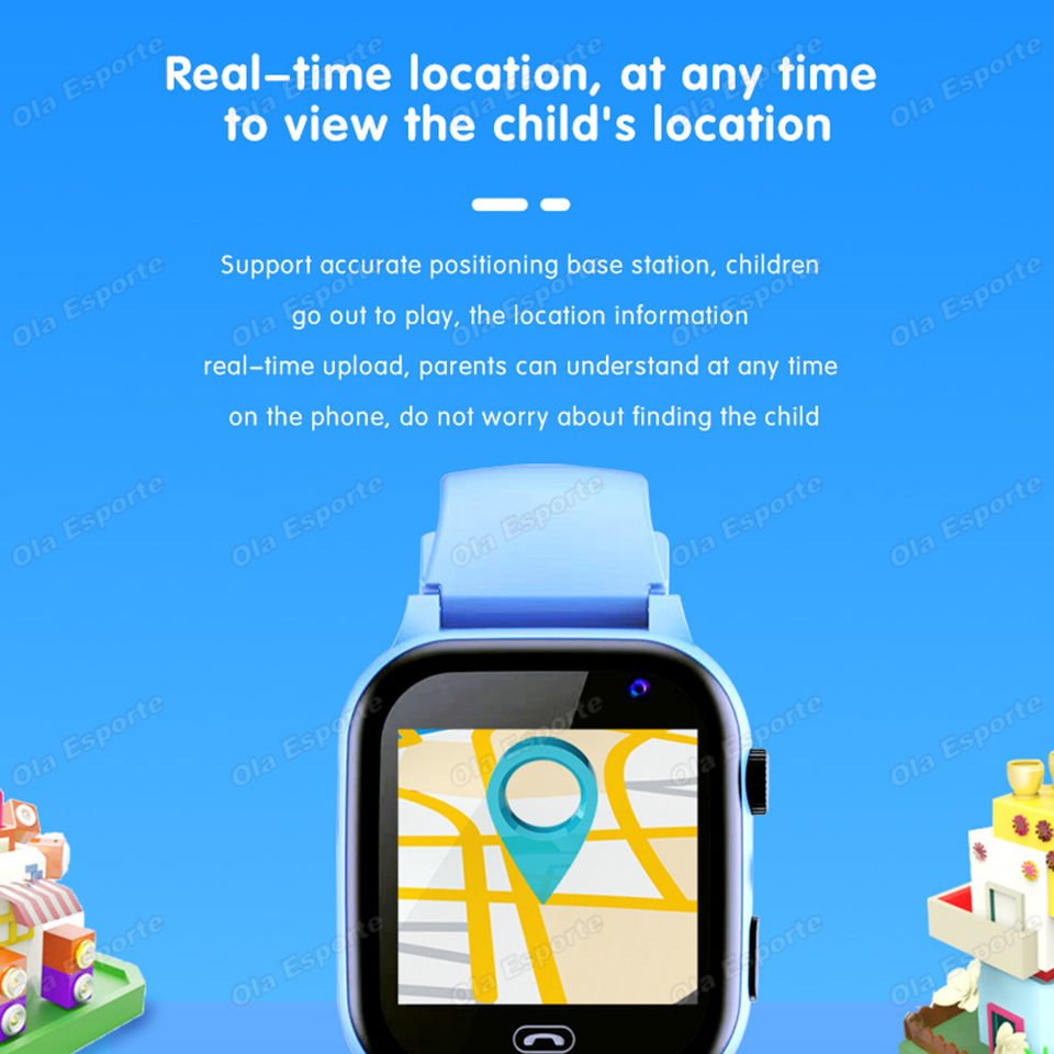 2027 Kids 5G Smart Watch GPS S - Smartwatch Watches For Girls 评论和价格