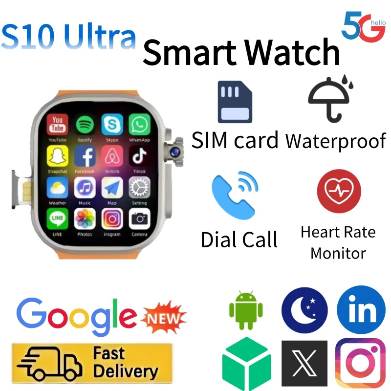 Network Smartwatch S10Ultra SI - Smartwatch Watches Price 评论和价格