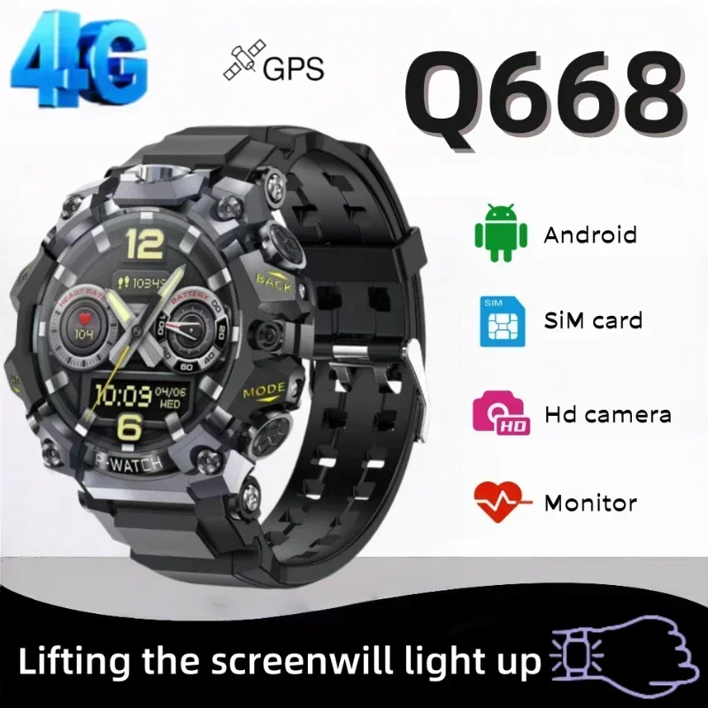 Q668 5G Full Network Smart Wat - Smartwatch Watches For Women With Gps 评论和价格