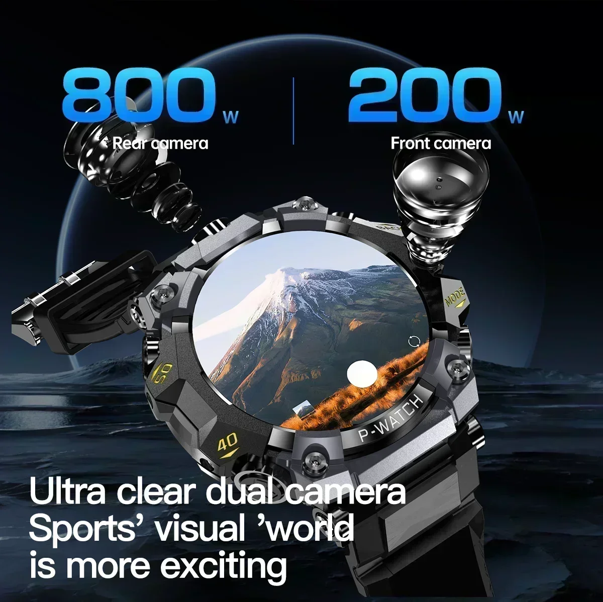Q668 5G Full Network Smart Wat - Smartwatch Watches For Women With Gps 评论和价格
