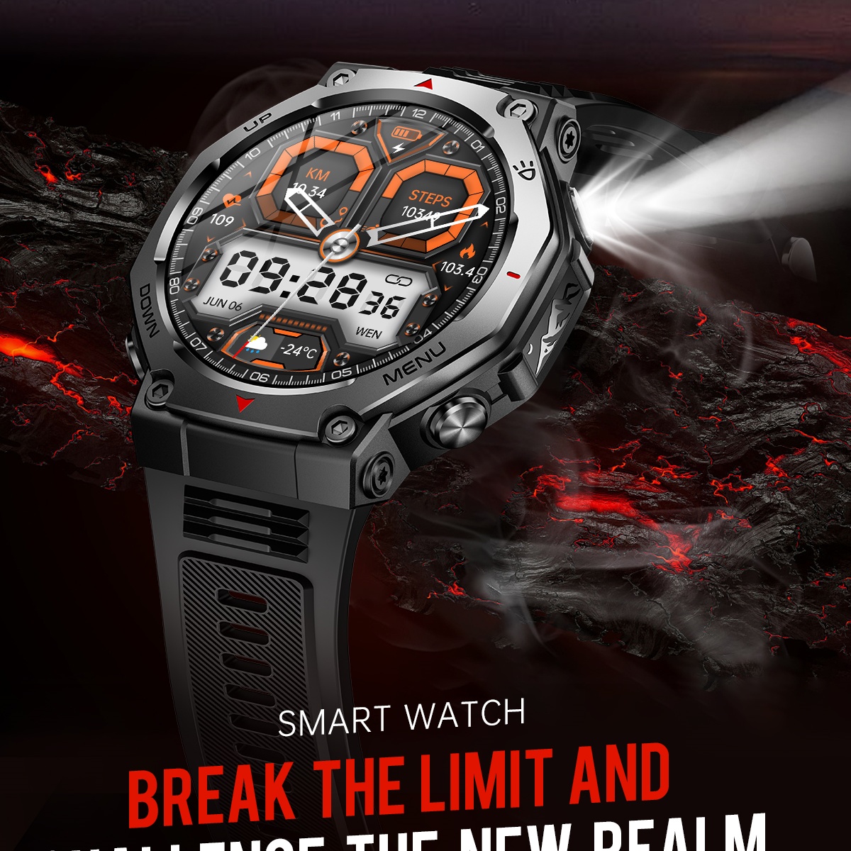 VWAR T-Rex Ultra Smart Watch w - Watch Vs Smartwatch 评论和价格